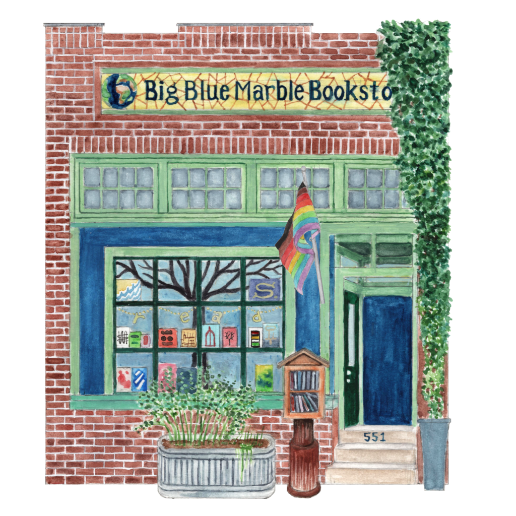 Big Blue Marble Bookstore Philadelphia Bookstore Map 8649